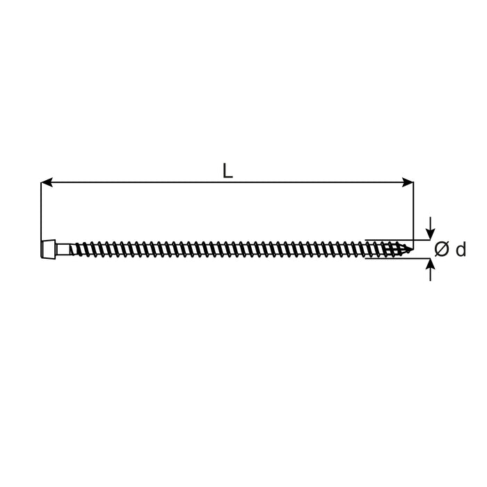 RAPID® Vollgewinde Zylinderkopf